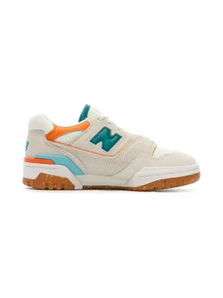 Baskets Beige/Orange Femme New Balance Bb550 2