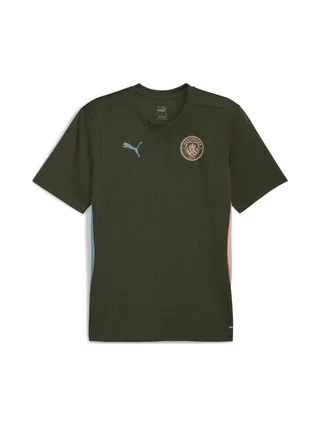Manchester City Maillot Training Kaki Homme Puma 24/25 1