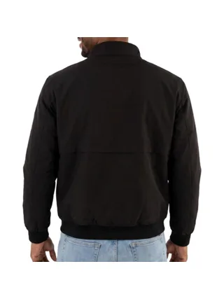 Veste Noire Homme SuperDry Campus Padded Harrington 2