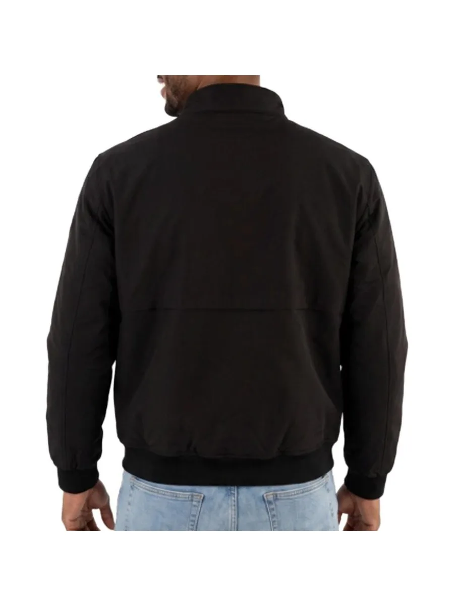 Veste Noire Homme SuperDry Campus Padded Harrington 3