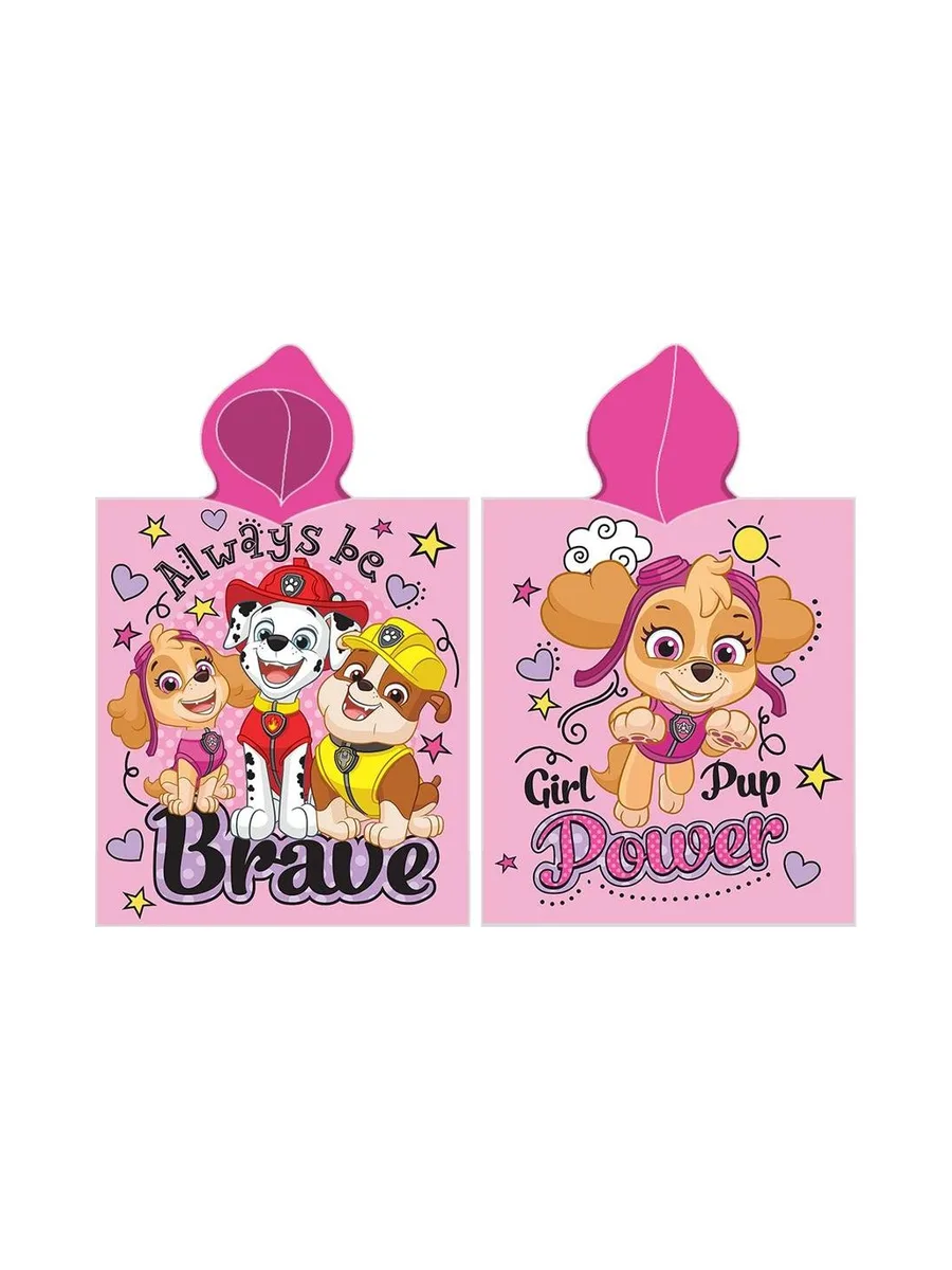 Poncho Rose Fille Sport Zone Paw Patrol 2