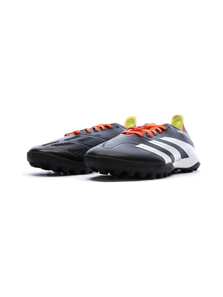 Chaussures de Football Noires/Blanches Adidas Predator League 7