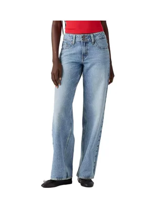 Jean Lose Femme Bleu Levi's Superlow Indigo 1