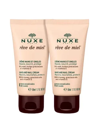 Lot de 2 x 50 ml Rêve de Miel Crème Mains et Ongles Nuxe 2