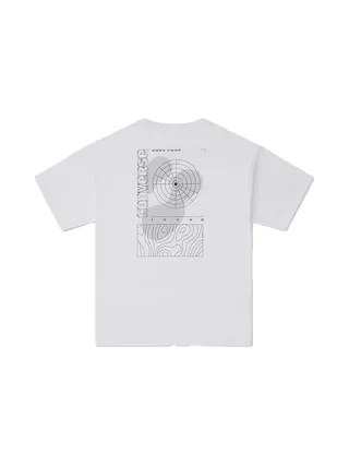 T-Shirt Blanc Homme Converse Wordmark Sonar 2