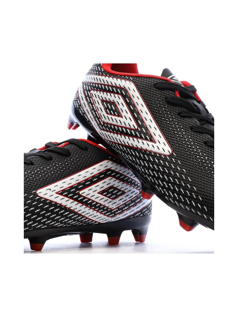 Chaussures de Foot Noires Homme Umbro Aurora Ii Lo FG 8