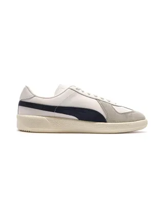 Baskets Blanches/Grises/Noires Homme Puma Army Trainer 2
