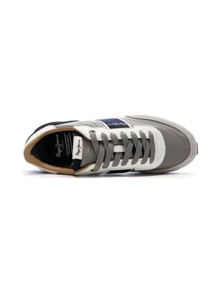 Baskets Gris Homme Pepe jeans Buster Club 4