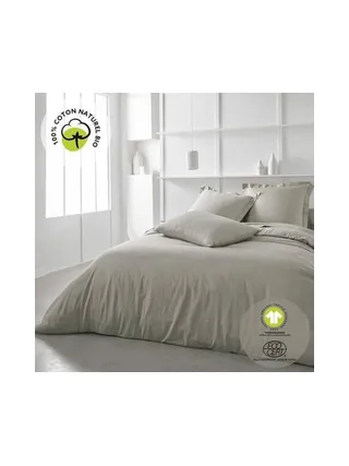 Housse de Couette Taupe Today 240x260 2