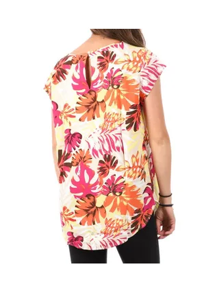 Top Rose à motifs Femme Only Nova 2
