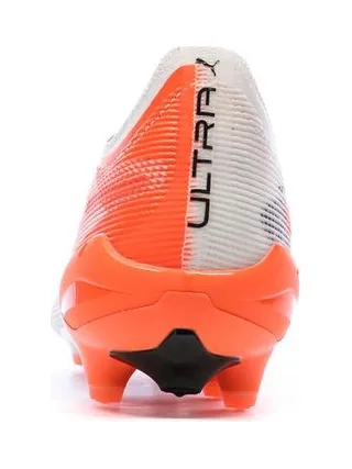 Chaussures de Football Blanc/Rouge Homme Puma Ultra 5 Ultimate Ag 3