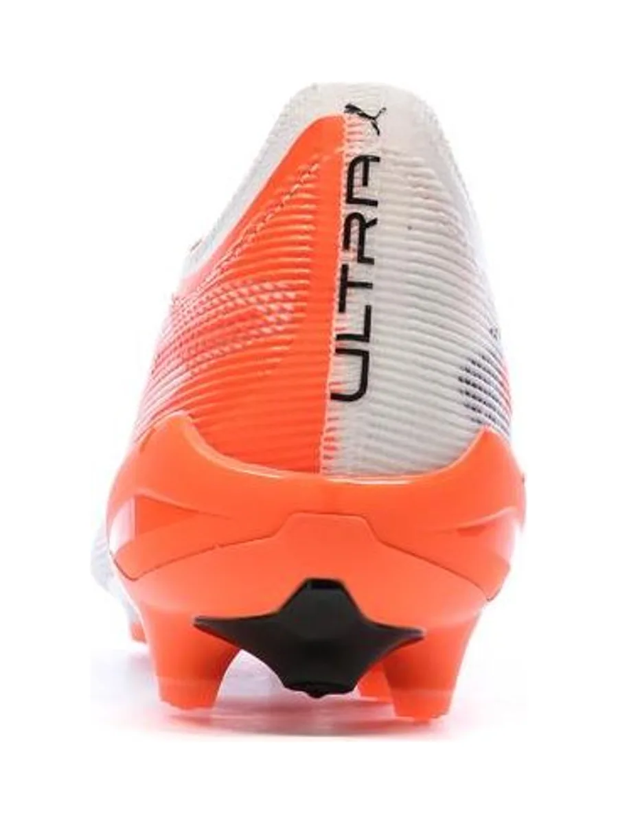 Chaussures de Football Blanc/Rouge Homme Puma Ultra 5 Ultimate Ag 4