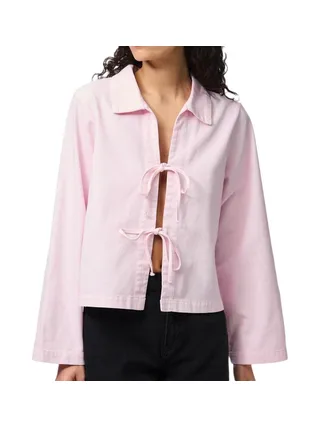 Veste Rose Femme Pieces Flora 1
