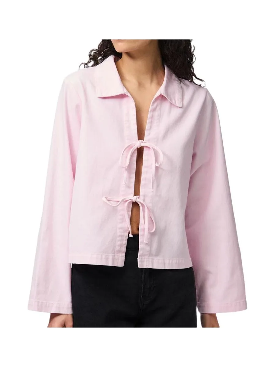 Veste Rose Femme Pieces Flora 2