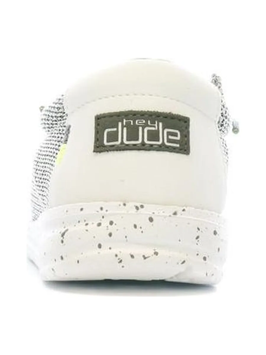 Chaussures Grises/Noires Garçon Hey Dude Wally Youth 4