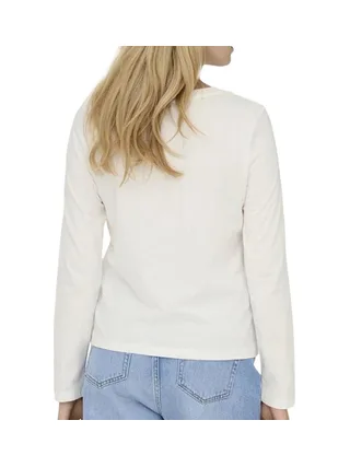 T-Shirt Blanc Femme JDY Pisas 2