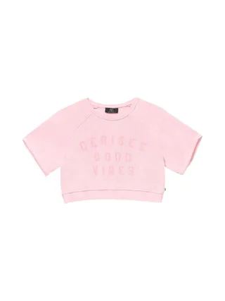 Sweat Rose fille Le Temps Des Cerises Guadagi 1