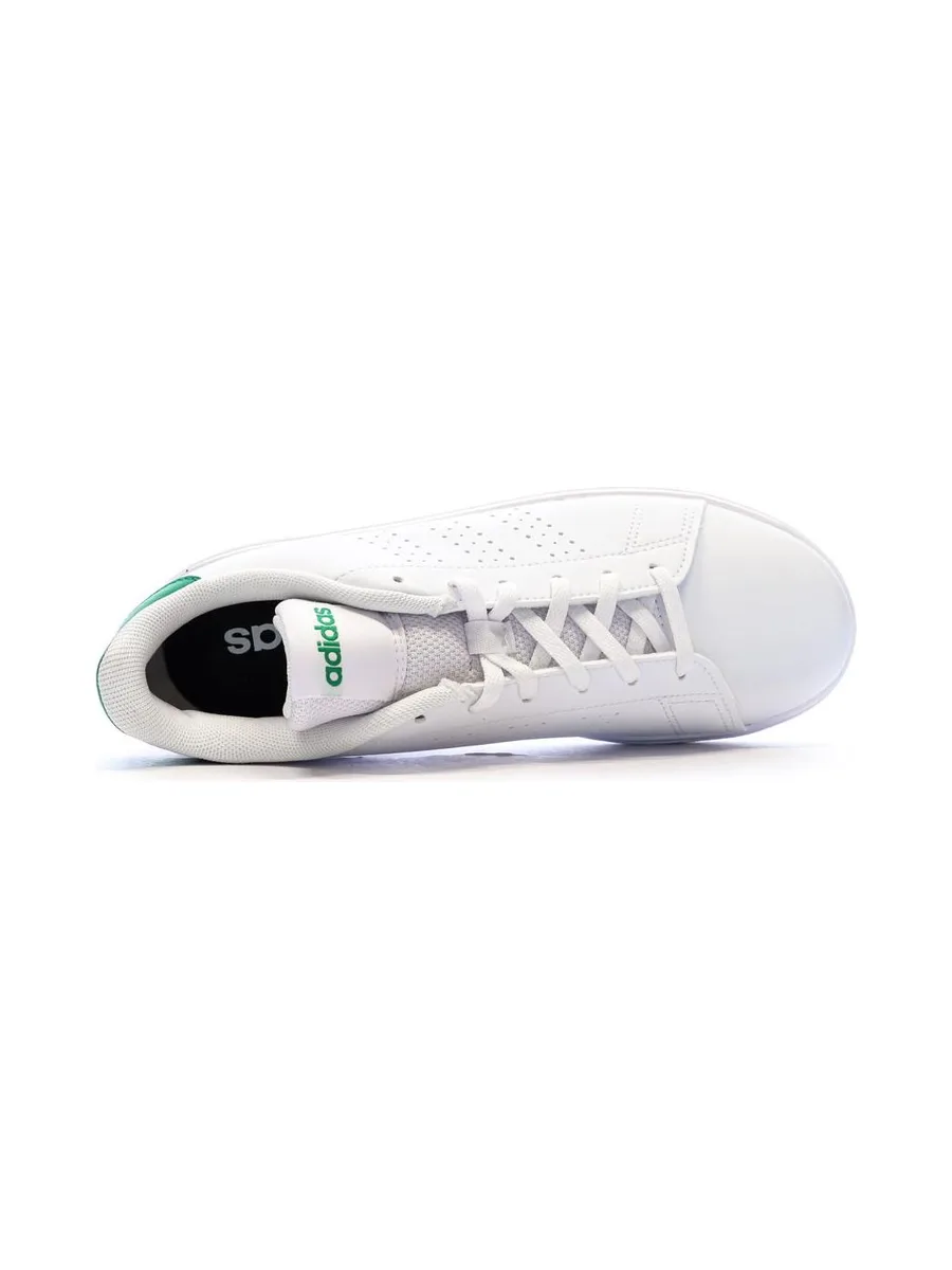 Baskets Blanches Mixte Adidas Advantage Base 2.0 J 4