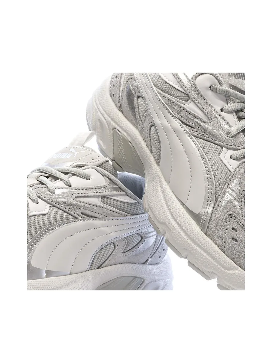Baskets Grises Clair Homme Puma Milenio Tech Suede 8
