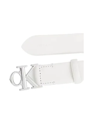 Ceinture Blanche Femme Calvin Klein Jeans Buckle 2