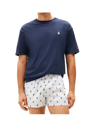 Pyjama Marine Homme Tommy Hilfiger Oversized Tee & Wove 1
