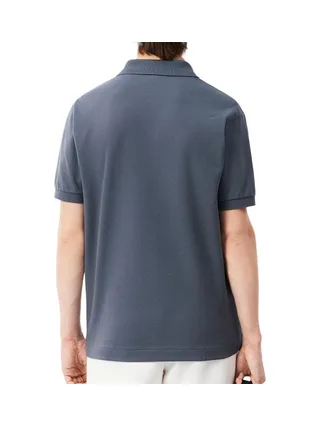 Polo Gris Bleuté Homme Lacoste L1212 2