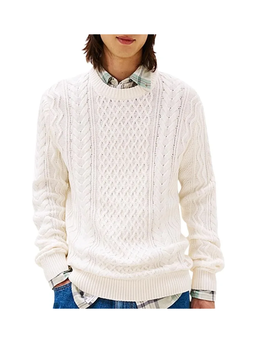 Pull Blanc Homme Tommy Hilfiger DM0DM22101 1