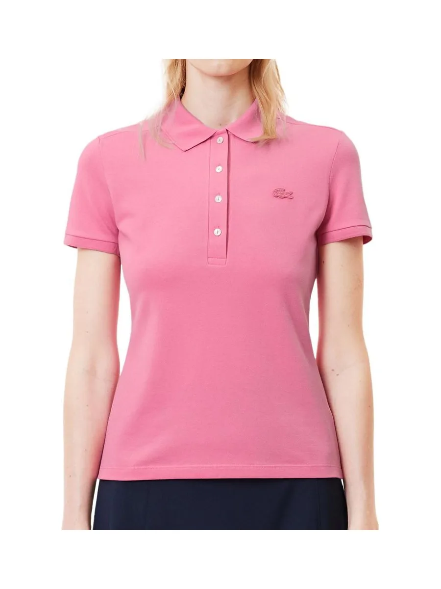 Polo Rose Femme Lacoste PF5462 2