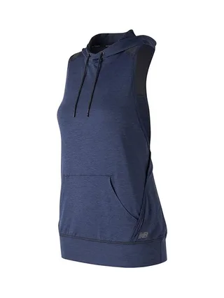 T-shirt à capuche Marine Femme New Balance WT71145 1