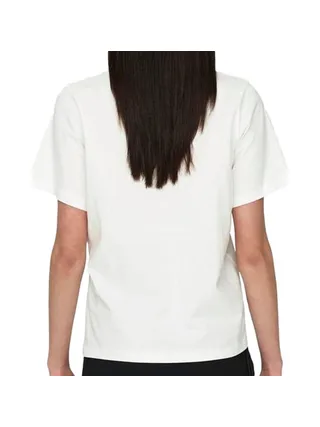 T-shirt Blanc Femme JDY Pisa 2