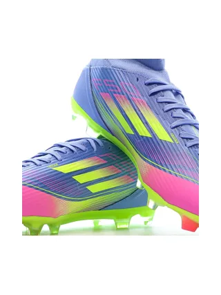 Chaussures de Foot Bleu Adidas F50 League FG/MG Mid 7