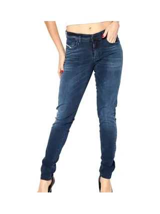 Jean Slim Bleu Foncé Femme Diesel 2017 Slandy 1