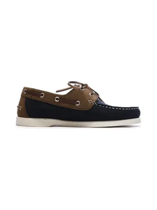 Chaussures Bateau Marine/Marron TBS Hellios 2