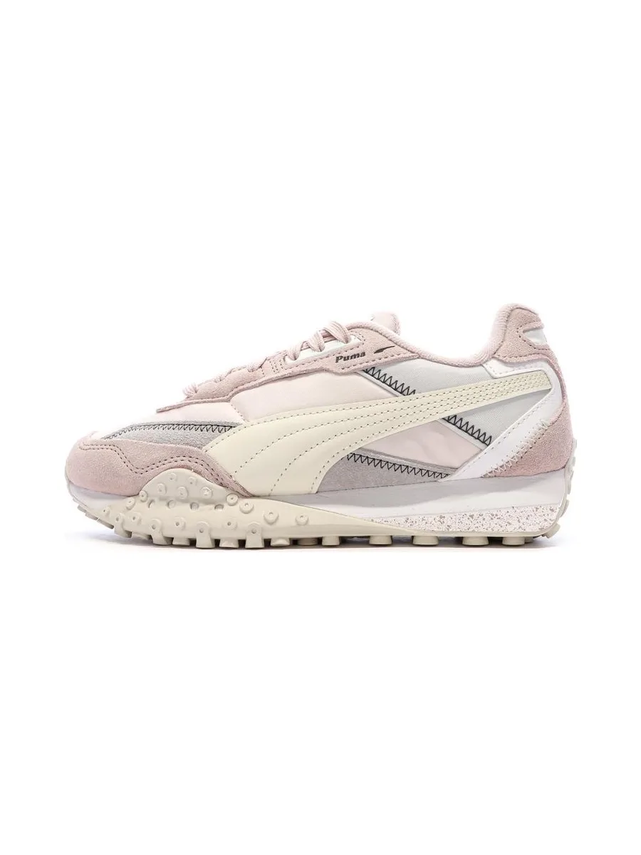 Baskets Roses/Blanches Femme Puma Blktop 2