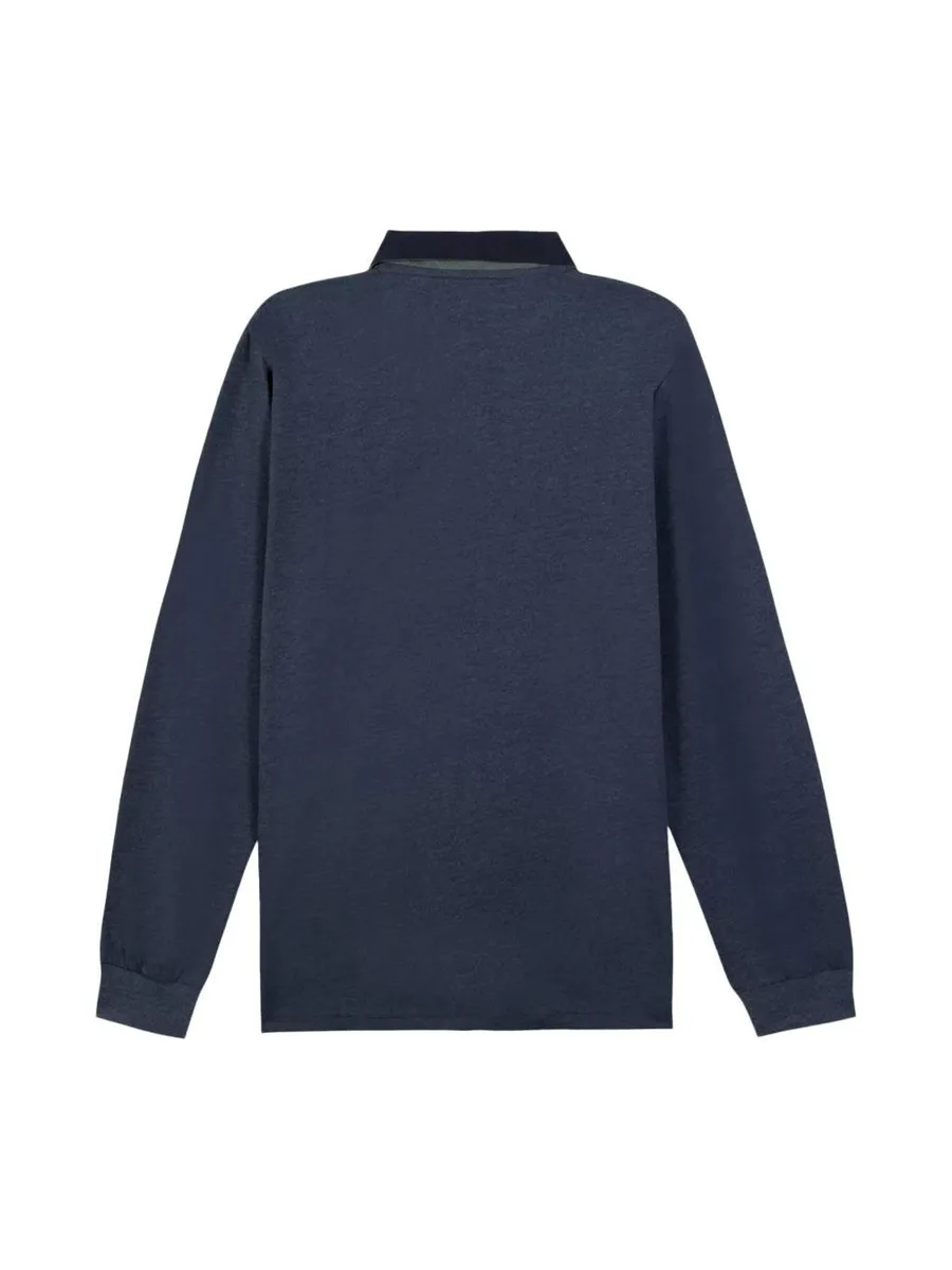 Polo Manches Longues Marine Homme TBS PEKANPOL 3