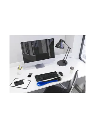 Slim Duo Gel Keyboard Wrist Rest - Blue 2