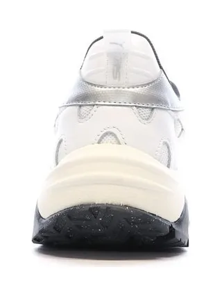 Baskets Blanches Mixte Puma RS-Trck Metallic 3