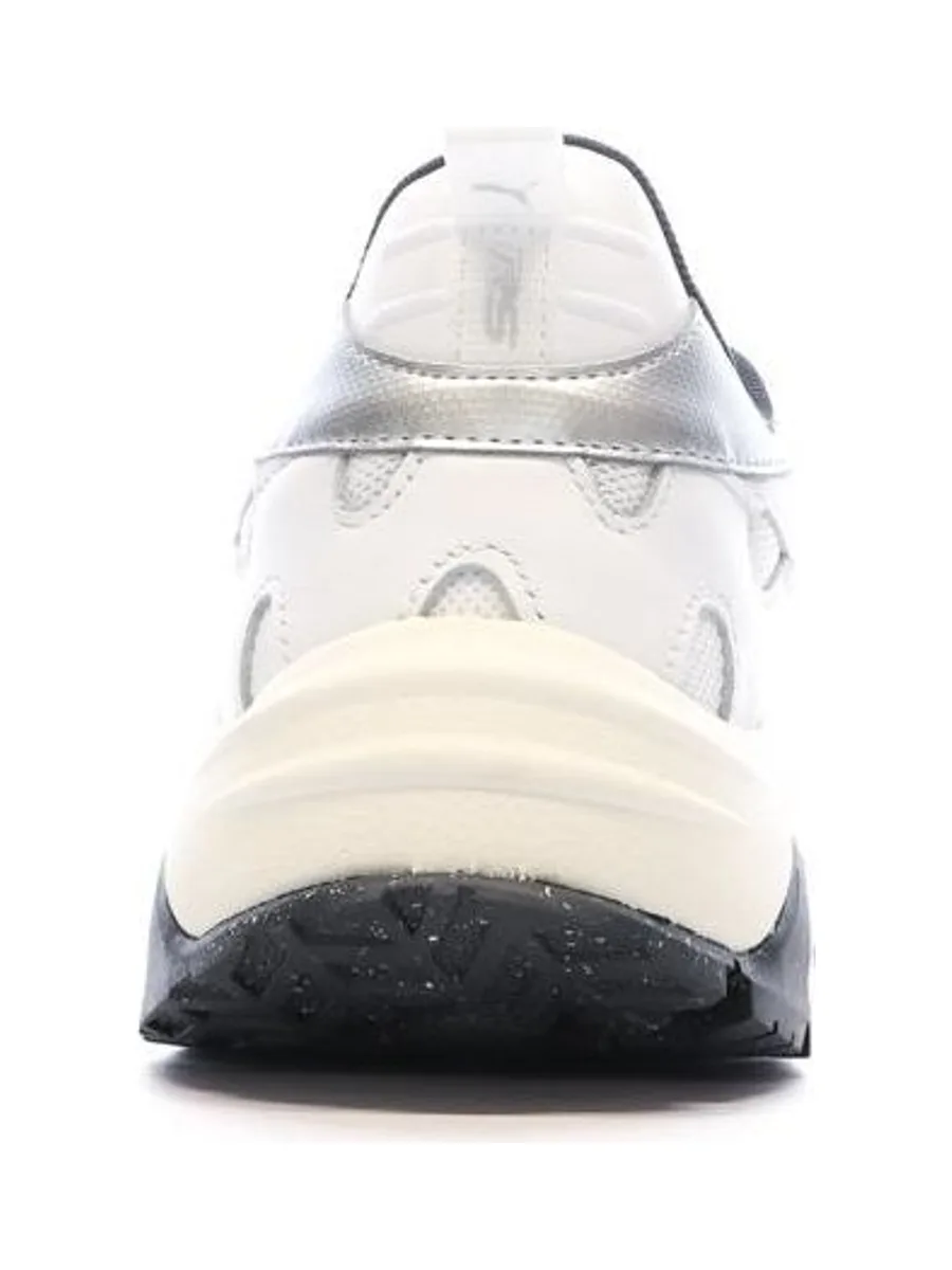 Baskets Blanches Mixte Puma RS-Trck Metallic 4