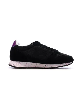 Baskets Noires Femme Le Coq Sportif Alpha 2