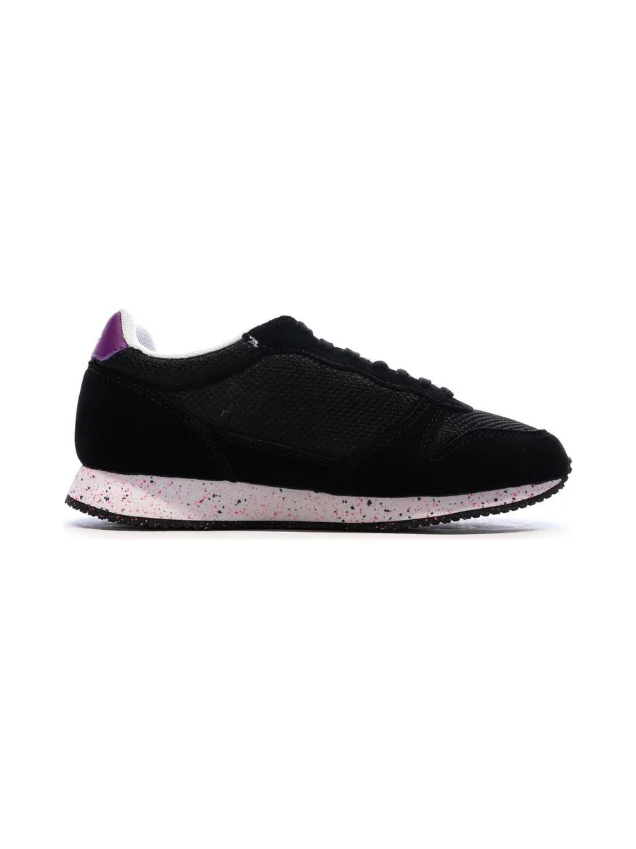 Baskets Noires Femme Le Coq Sportif Alpha 3
