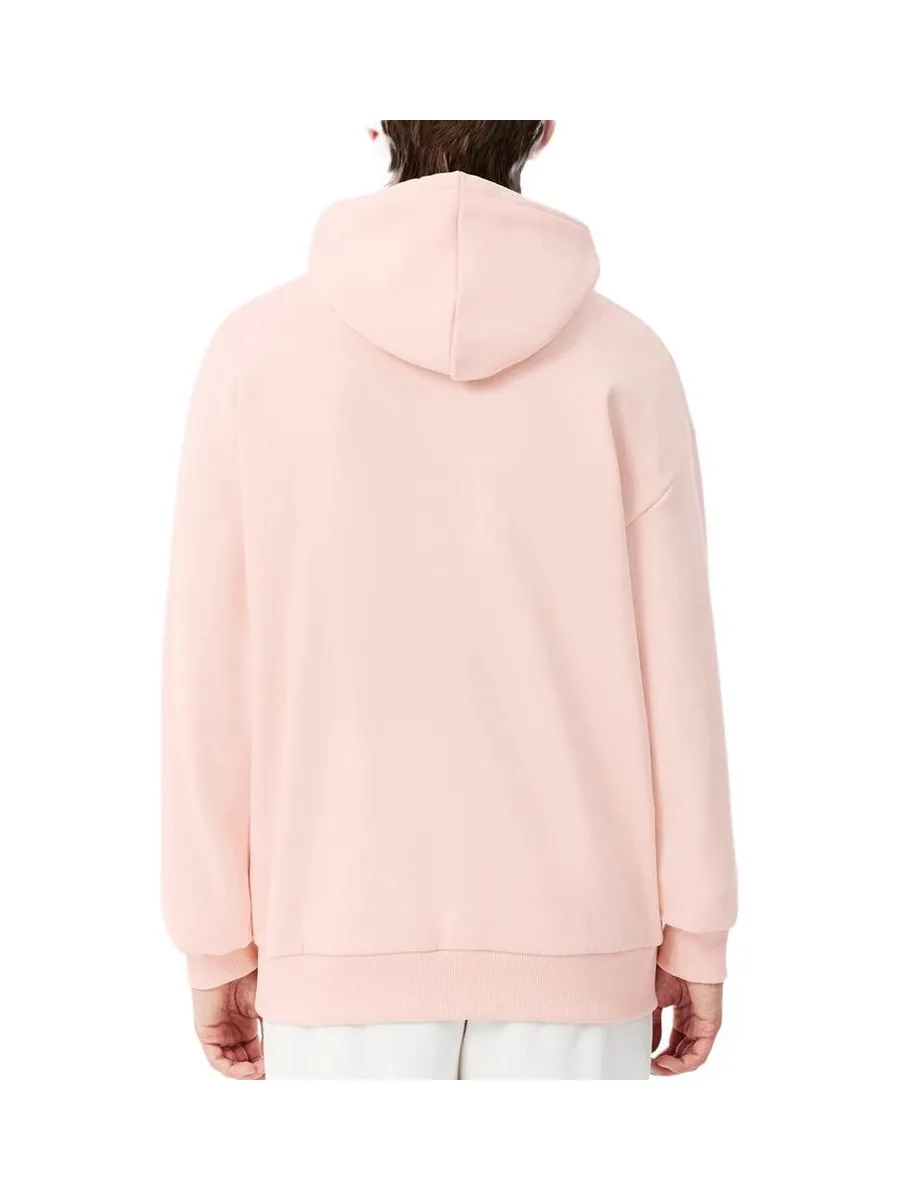 Sweat à Capuche Rose Pâle Homme Lacoste 3