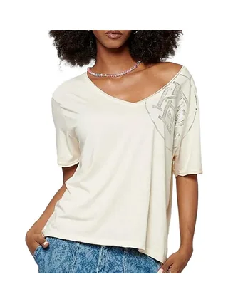 T-shirt Ecru Femme Kaporal SPRIT 1