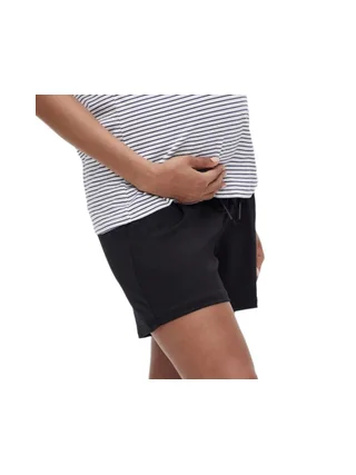Short de Grossesse Noir Femme Vero Moda Marternity Ruffle 1