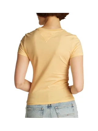 T-shirt Jaune Femme Tommy Hilfiger Night Navy 2