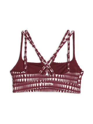 Brassière Bordeaux Femme Puma Lemlem Impact 2