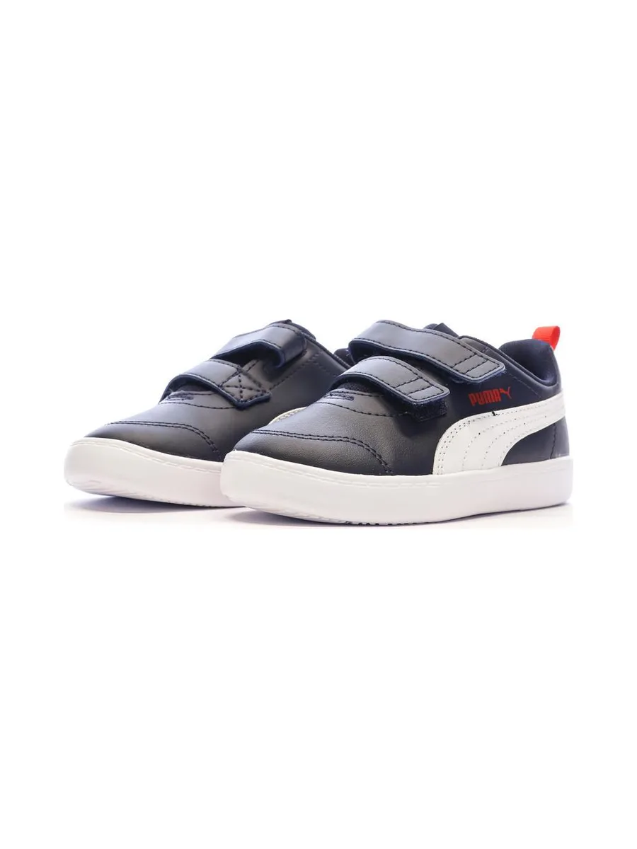 Baskets Marine Garçon Puma Courtflex V2 7