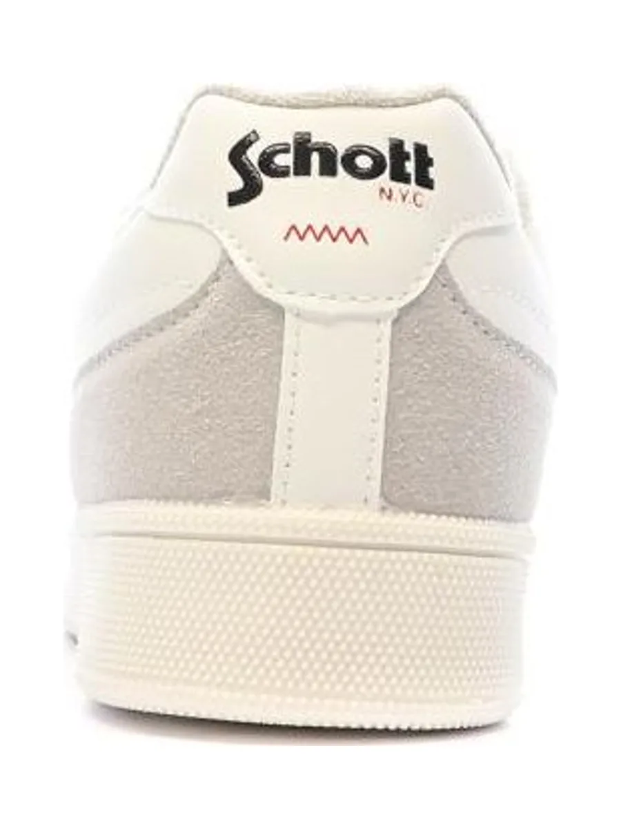 Baskets Blanc Homme Schott Titan 4