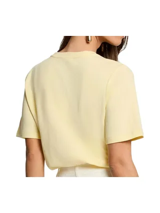 T-Shirt Jaune Femme Morgan DEFI 2
