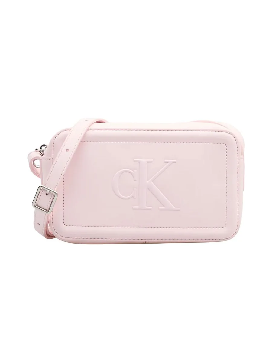 Sac à bandoulière Rose Femme Calvin Klein Jeans Bold Ck Camera 2