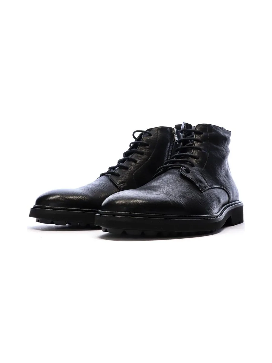 Bottines Noires Homme Geox Cannaregio 6